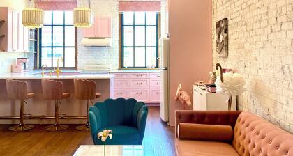 NEW luxury retro loft in heart of historic, walkable Southside district