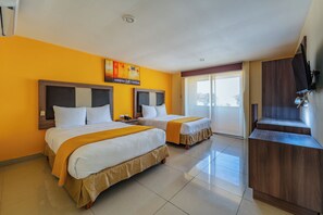 標準雙人房, 城市景觀 | 埃及棉床單、高級寢具、客房內保險箱、書桌