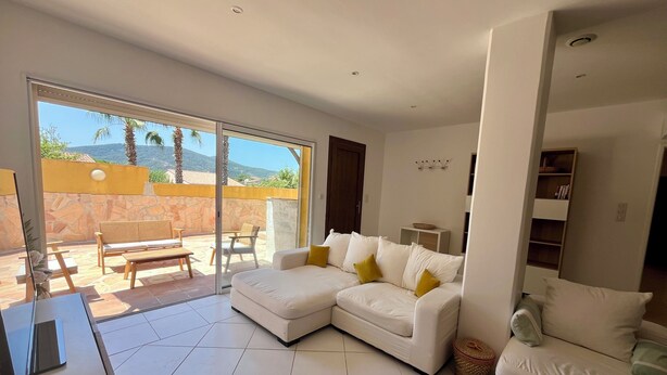 Living area - Bas de Villa Oasis (Sainte maxime)