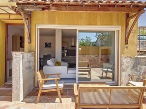 Terrace/patio - Bas de Villa Oasis (Sainte maxime)
