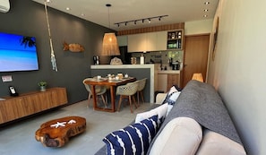 Living area - Flat super luxo em Japaratinga - Alagoas (Japaratinga)