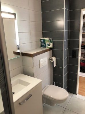 Shower - Pres de la Plage du Solidor ,appartement Entièrement Rénové et Bien Équipé (Saint-Malo)