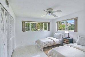 3 quartos, Wi-Fi, roupa de cama
