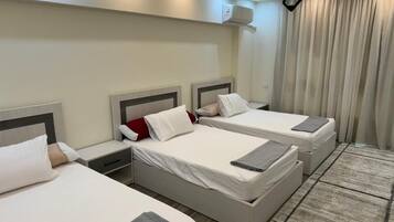 2 dormitorios, tabla de planchar con plancha, wifi y ropa de cama