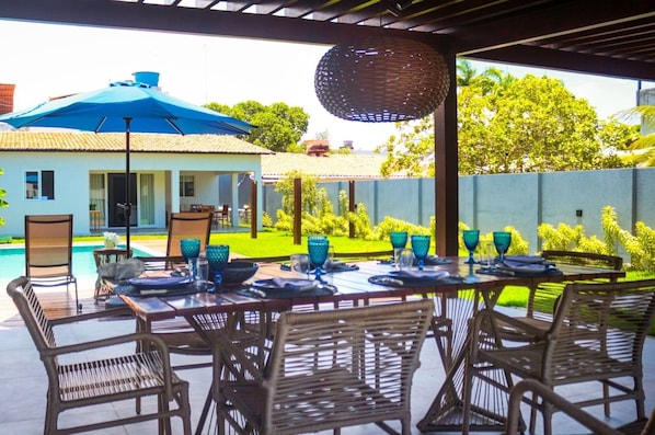 Villa | Restaurang utomhus