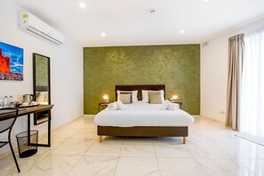 1 多间卧室、办公桌、免费 WiFi、床单