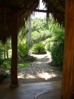 Property grounds - Villa Estrella del Norte, 180 degree view on the ocean from your infinity pool (Las Terrenas)