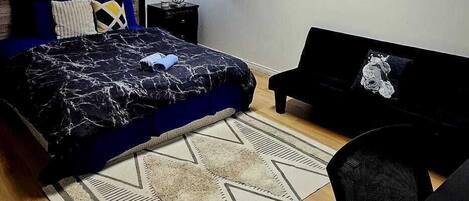 2 chambres, fer et planche Ă repasser, Wi-Fi, draps fournis