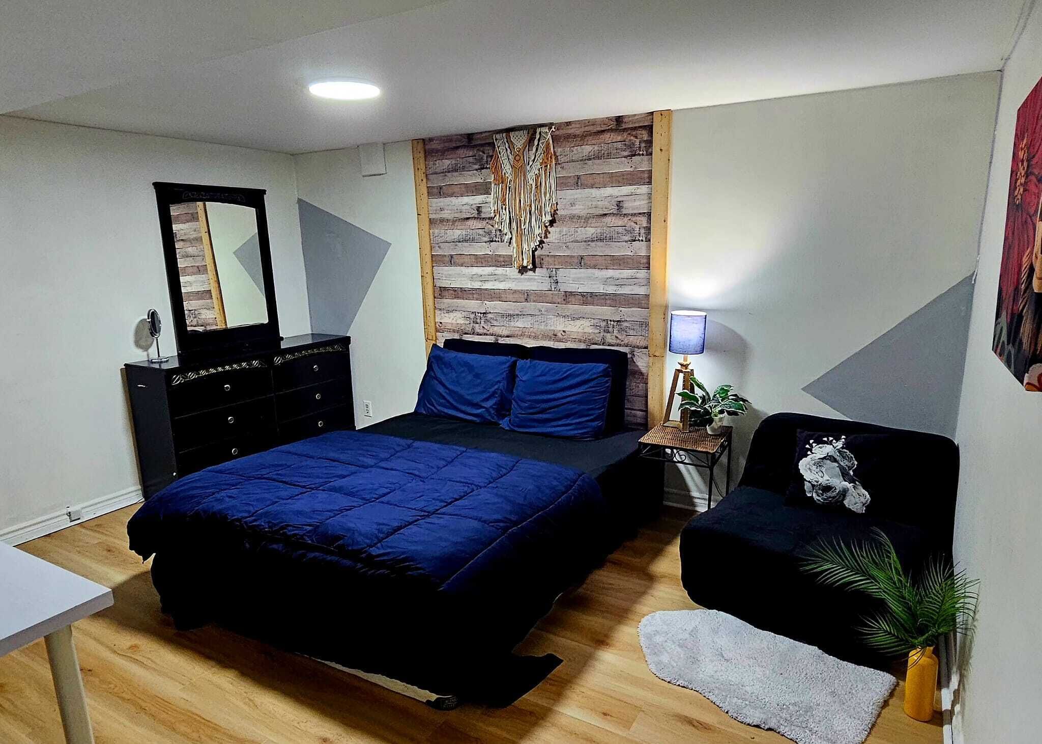 2 間睡房、熨斗/熨衫板、Wi-Fi、床單