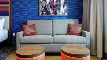 Luxe beddengoed, een kluis op de kamer, een laptopwerkplek, gratis wifi