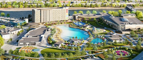 Exterior. OKANA Resort & Indoor Waterpark