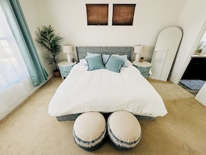 3 chambres, bureau, Wi-Fi gratuit, draps fournis