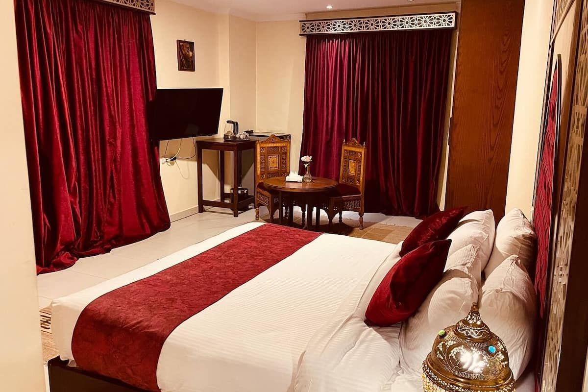 Quarto casal luxo | 1 quarto, roupas de cama antialérgicas, edredons de pluma
