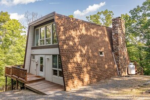 Exterior - Country Squire Cabin - private 180 degree mountain views! (Basye)