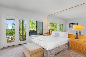 Appartement Confort, vue montagne | Vue de la chambre