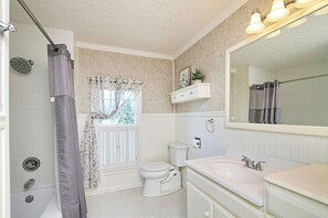 Suihku, pyyhkeet, saippua, vessapaperi