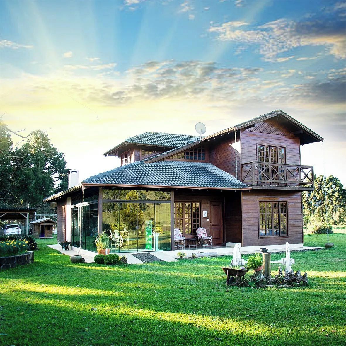 Vista desde la propiedad