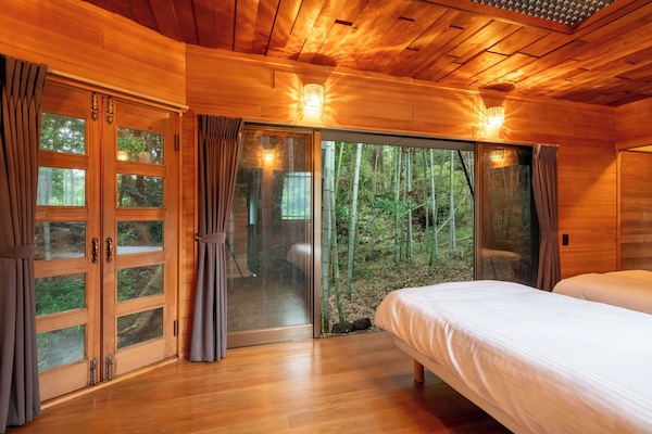 "Take-no-ma" Double Room with Garden View | Balcony view