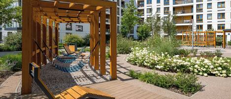 Overnattingsstedets uteområder