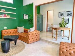 Villa, 1 King Bed, Patio, Garden View | Living area - LANE HOUSE 1 (Canggu)