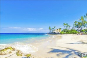 Sun loungers, beach towels