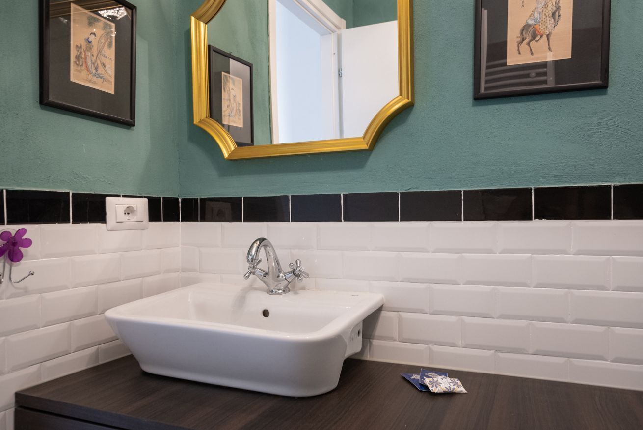 Dusche, Haartrockner, Bidet, Handtücher