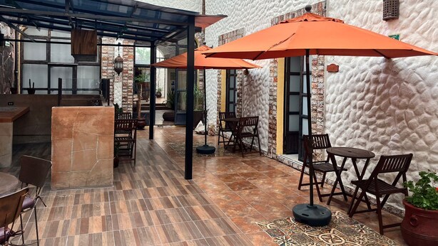 Terrace/patio - Hotel Boutique Cantera (Querétaro)