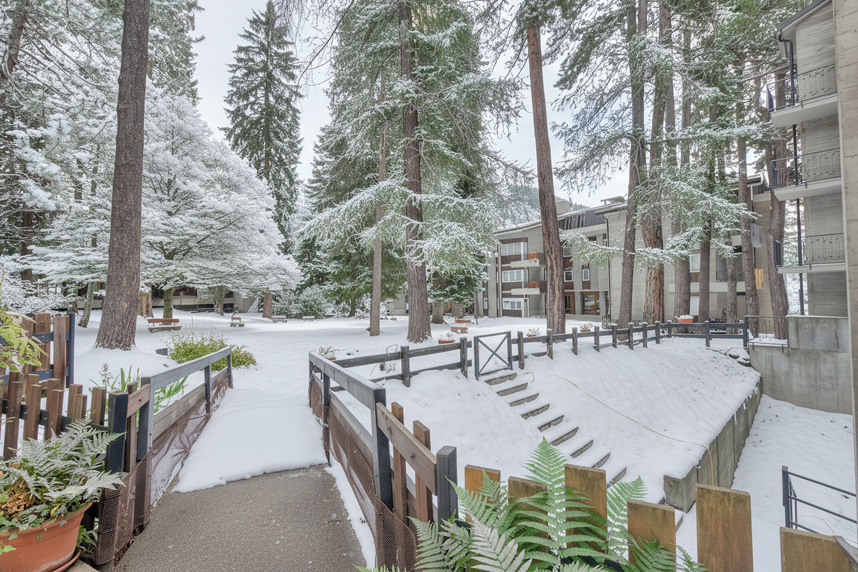 Enceinte de l’hébergement