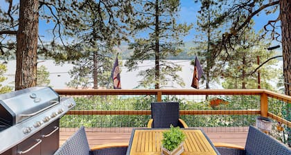 Cozy cabin w/ beautiful views, lakefront, free wifi internet