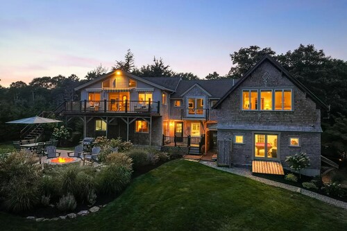 Waterfront property with private dock and access to Nantucket Sound