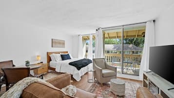 1 habitación, tabla de planchar con plancha, wifi y ropa de cama