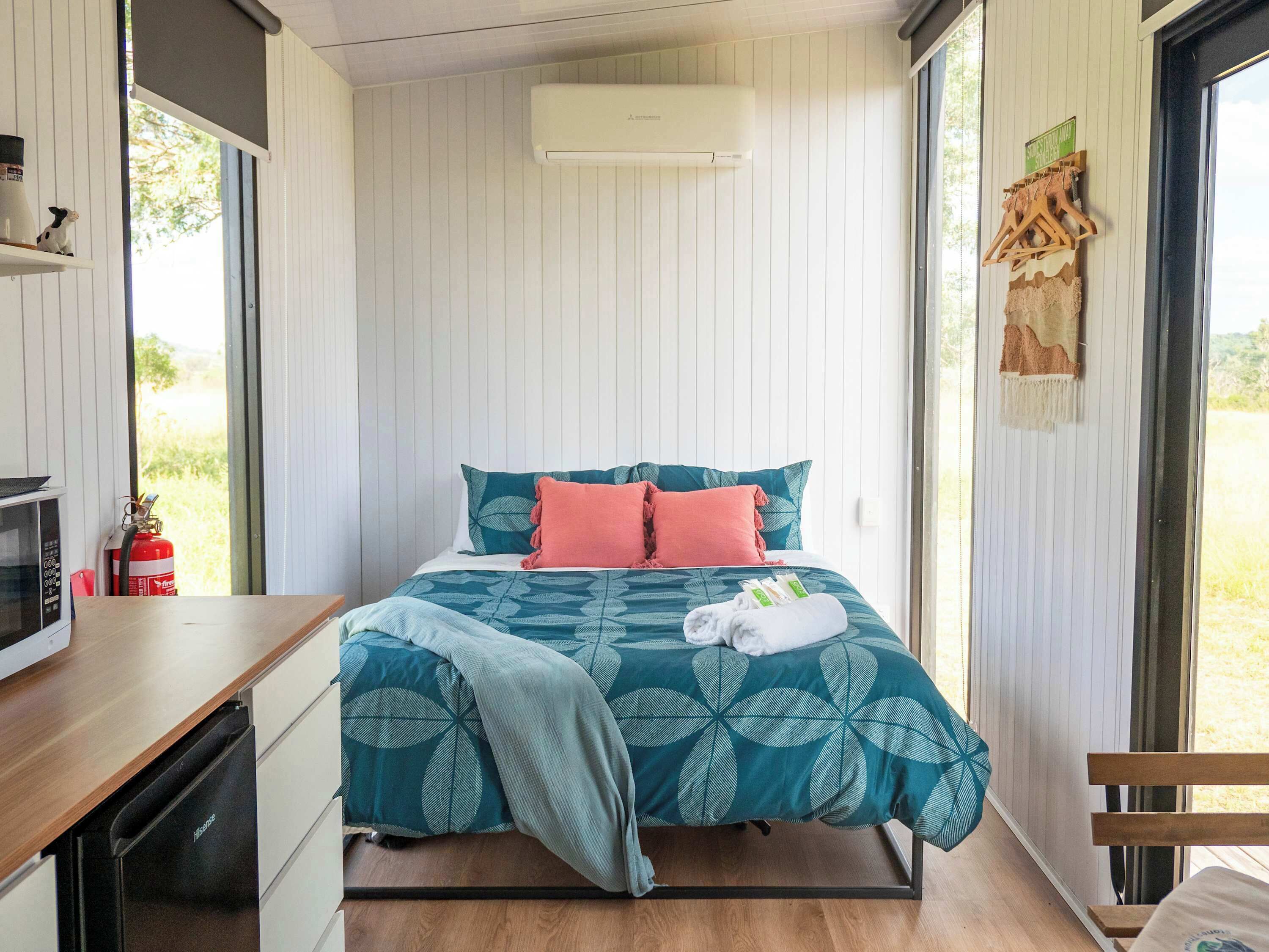 1 室のベッドルーム、ベッドシーツ