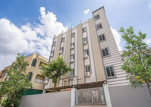 Façade de l’hébergement