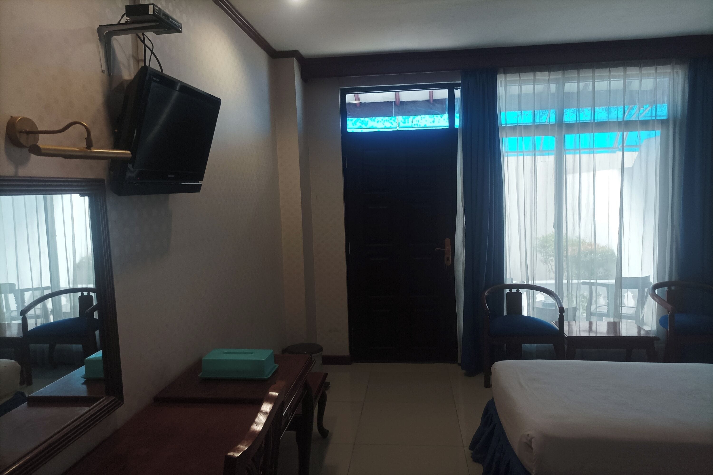 Kamar Twin Deluks | Meja kerja, Wi-Fi gratis, dan seprai linen