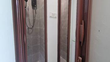 Deluxe Double Bunk Bed without Window | Bathroom | Shower, rainfall showerhead, free toiletries, hair dryer