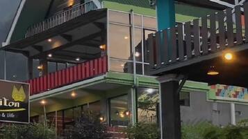 Fassade der Unterkunft