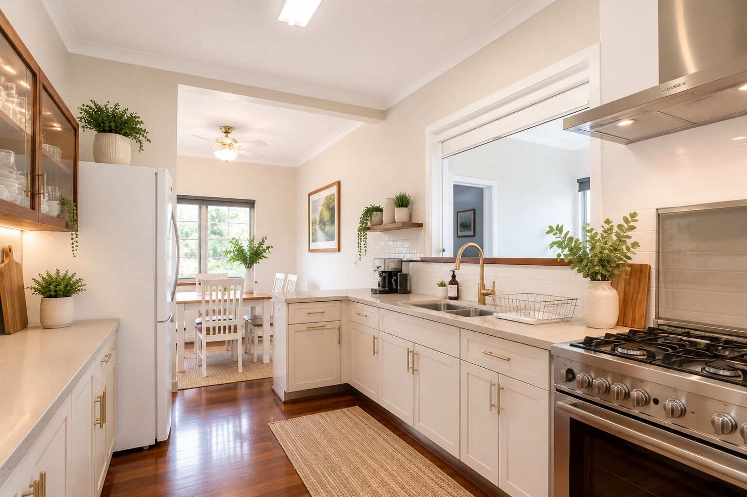 House, Multiple Beds, Non Smoking | Private kitchen | Full-sized fridge, microwave, oven, stovetop