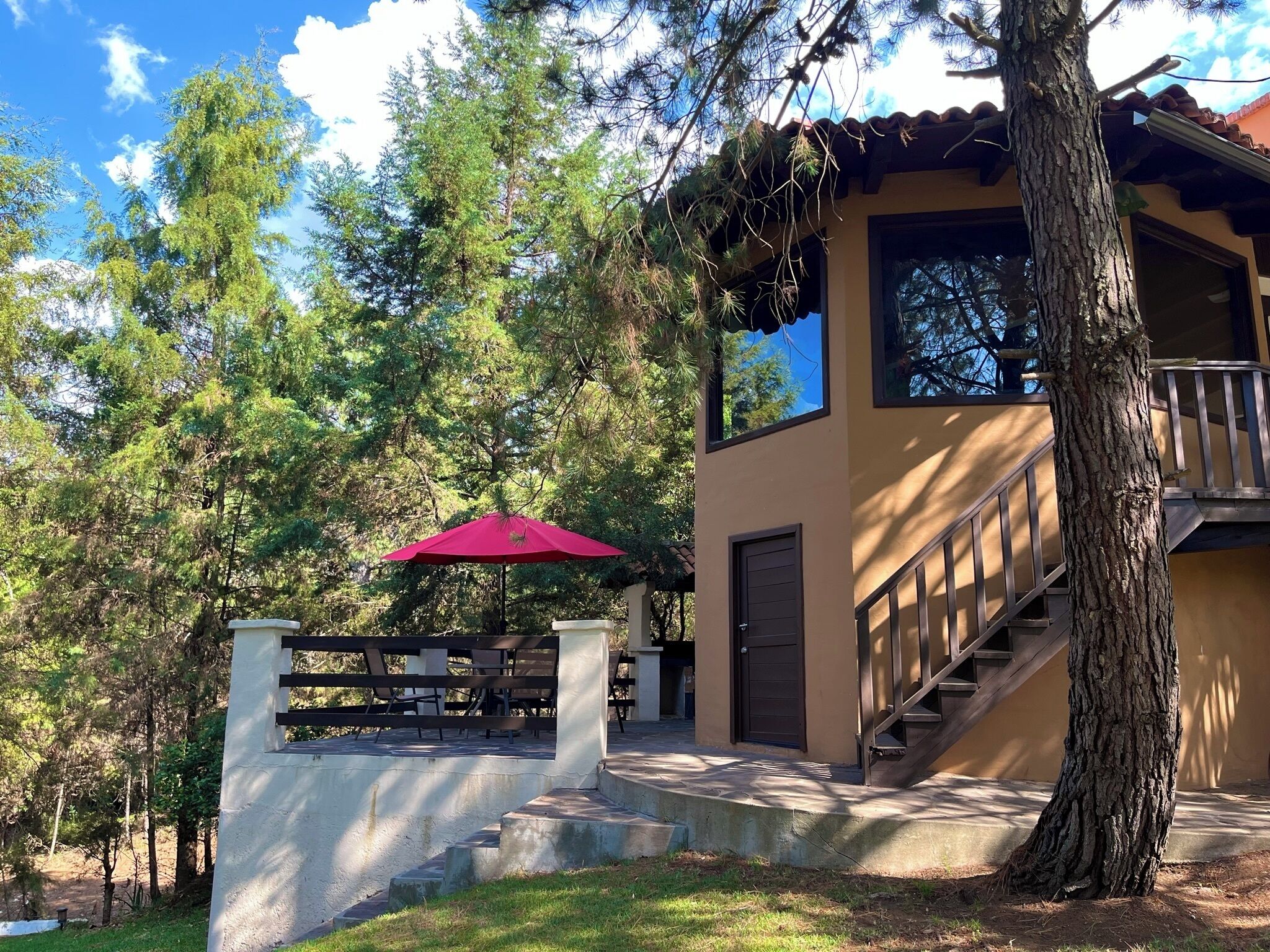 Façade de l’hébergement