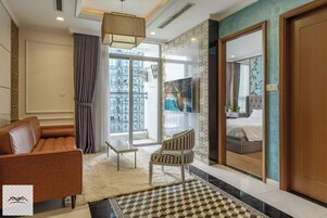 32-inch flat-screen TV with cable channels