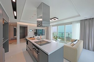 Premier Ocean Suite | 암막 커튼, 무료 WiFi