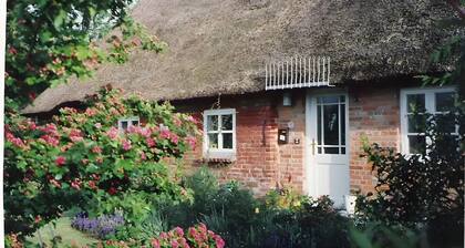 'Friesenhaus Anke' mit Gemeinschaftsgarten und Wi-Fi