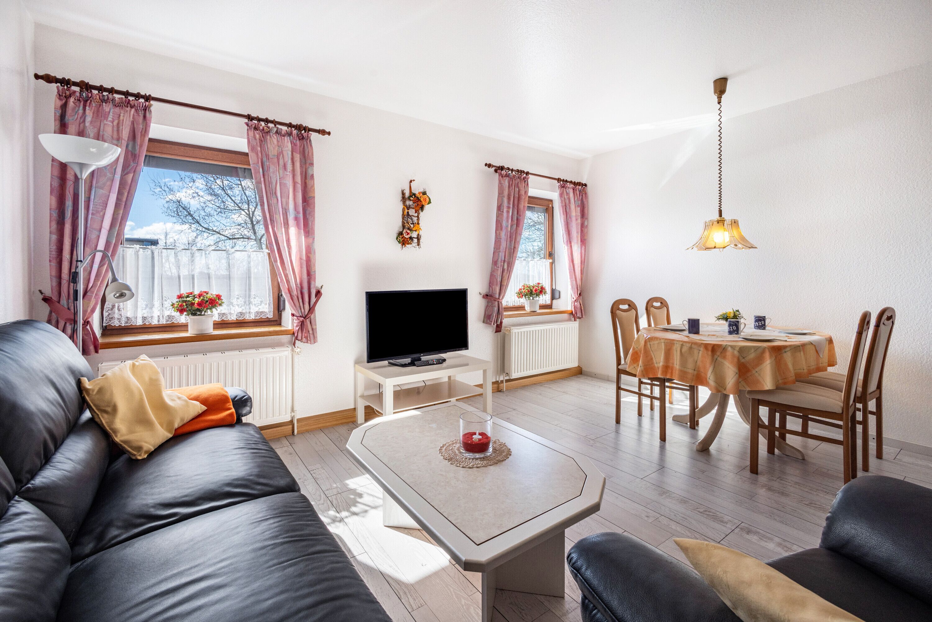 Télévision, lecteur de DVD, chaîne hi-fi