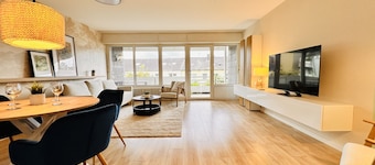 'Moderne Wohnung 89m2' with Balcony and Wi-Fi
