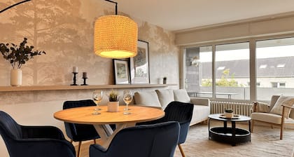 'Moderne Wohnung 89m2' with Balcony and Wi-Fi