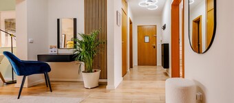 Appartement 'Moderne Wohnung 89m2' met Balkon en WiFi