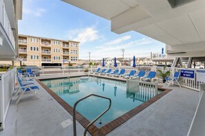 Una piscina climatizada