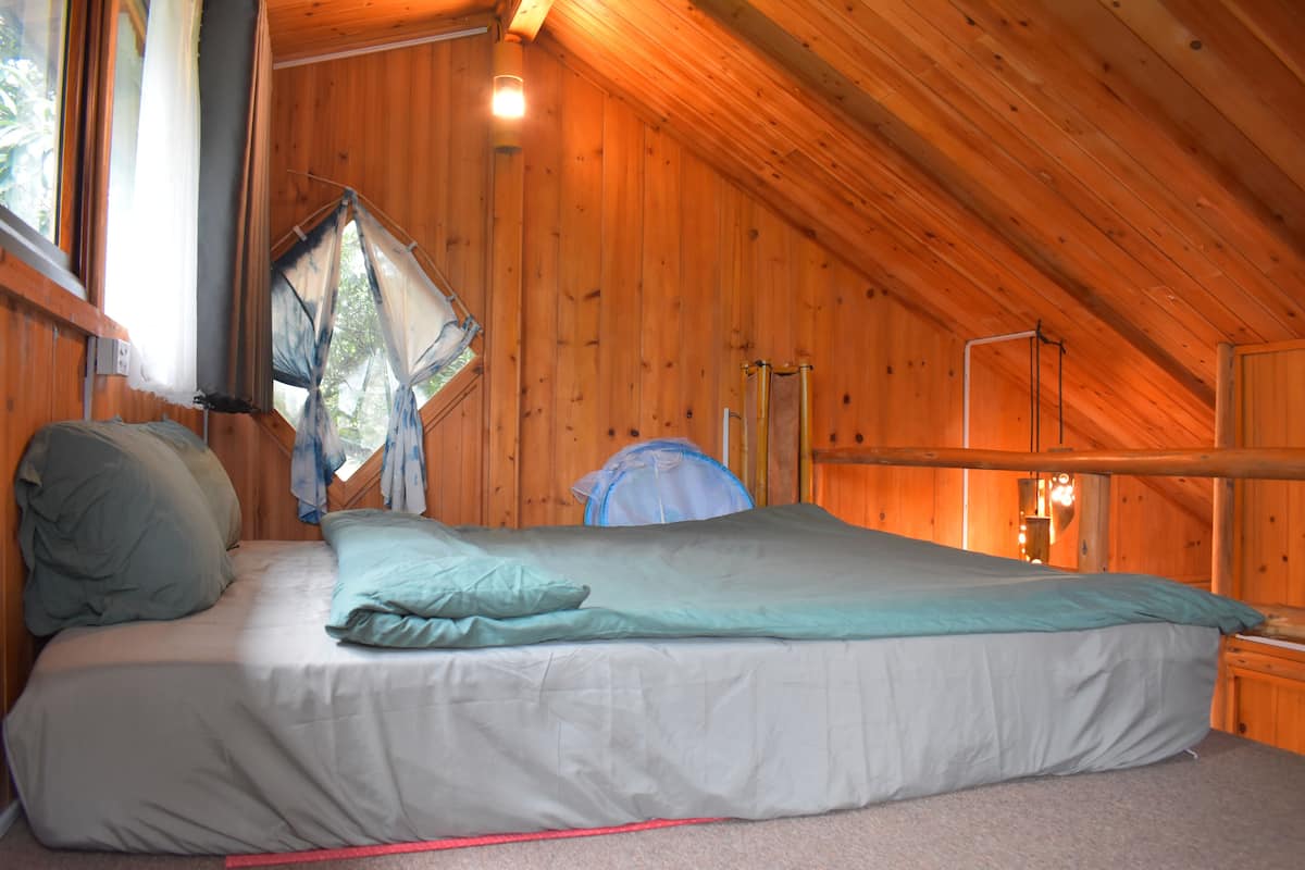 Premium bungalow, 1 kingsize bed met slaapbank, uitzicht op bergen | 1 slaapkamer, individueel gemeubileerd, gratis wifi