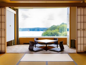 Værelse med 2 enkeltsenge - ikke-ryger (Japanese Style with 12 Tatami) | Udsigt fra værelset