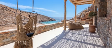 Luxury Villa, Beach View | Terrace/patio