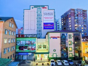 Façade de l’hébergement